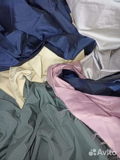 Отрезы ткани плащевка