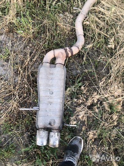 Выхлопная система mercedes amg