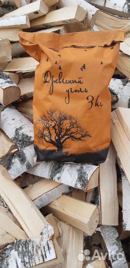 Дрова березовые колотые