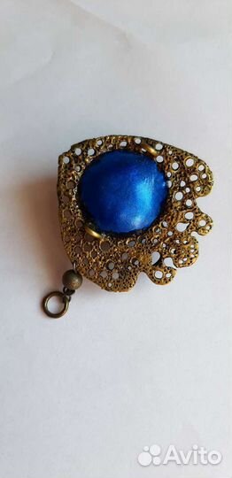 Кулон Рыба лэмпворк