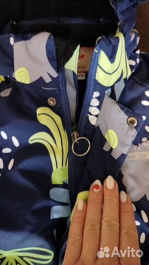 Зимний комбинезон для мальчика 92