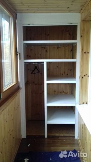 Шкаф с рольставнями на балкон по вашим размерам