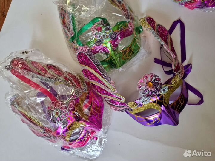 Маска новогодняя