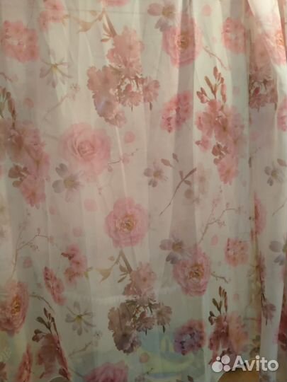 Шторы капрон цветные