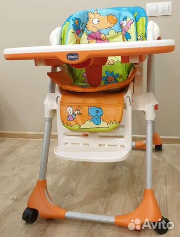 Стульчик для кормления Chicco Polly 2-in-1