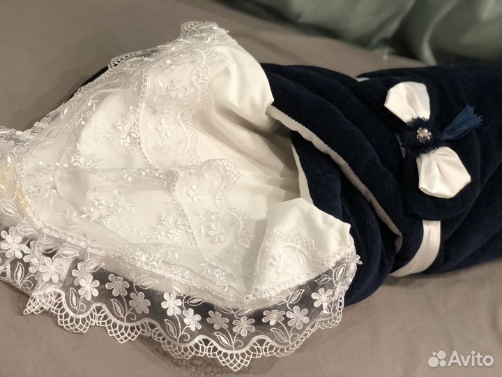 Конверт одеяло на выписку весна