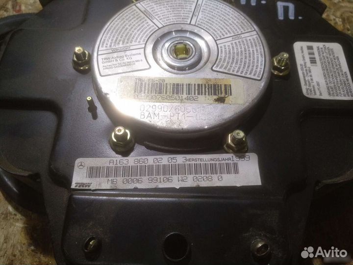 Airbag подушка безопасности mercedes ml 430