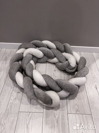 Бортик косичка