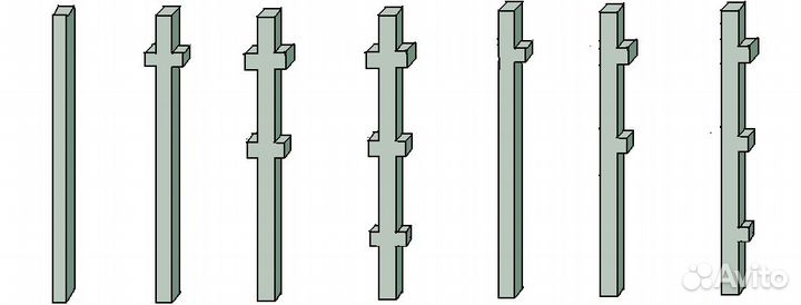 Колонны. Ж/б