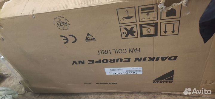 Внутренний блок фанкойла Дайкин (в сборе)