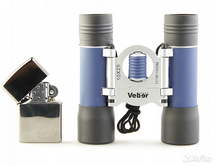 Бинокль бн 10x25 NEW Veber Sport