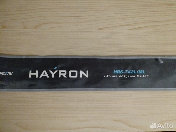 Спиннинг Zetrix Hayron 2.26m 4-17gr HRS-742L/ML