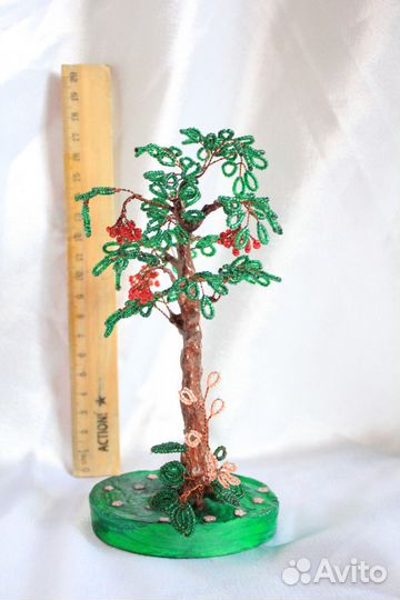 Дерево из бисера, Рябина