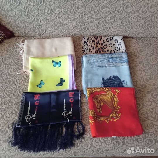 Платки,шарфы Италия Codelllo,шелк вискоза