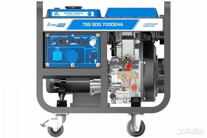 Дизельный генератор Тсс Sdg 7000EHA 100033