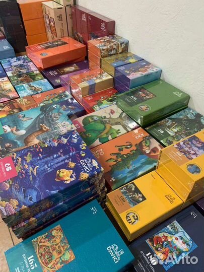 Деревянные пазлы davici