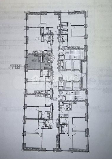 Квартира-студия, 26,5 м², 21/52 эт.