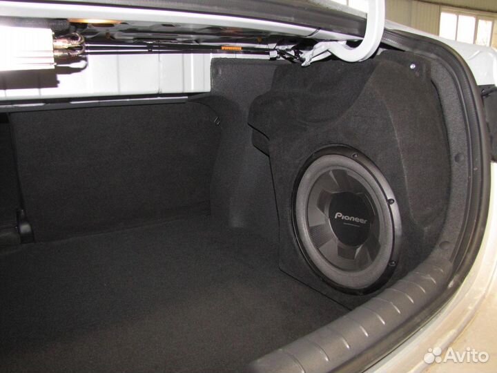 Стелс-короб на Hyundai Solaris 2 c 2017г. по н.в