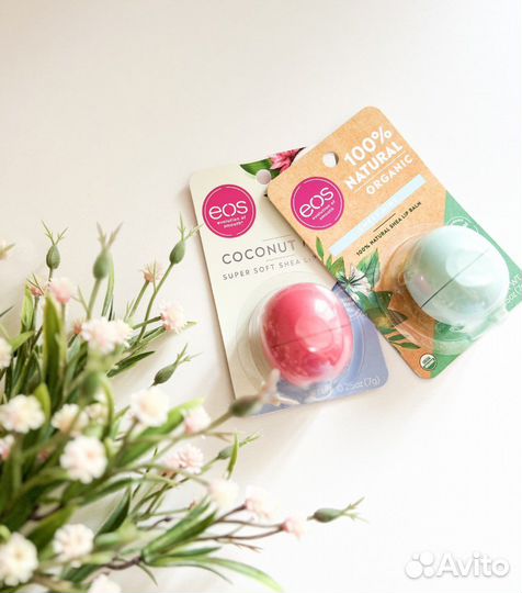 Бальзам для губ eos айхерб