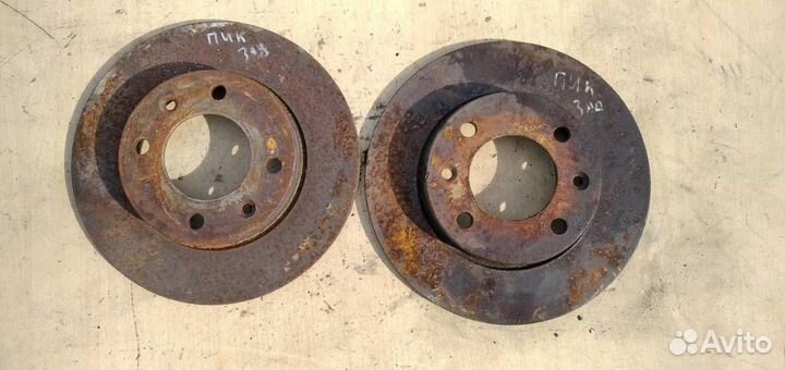 Диск тормозной задний Citroen Xsara Picasso