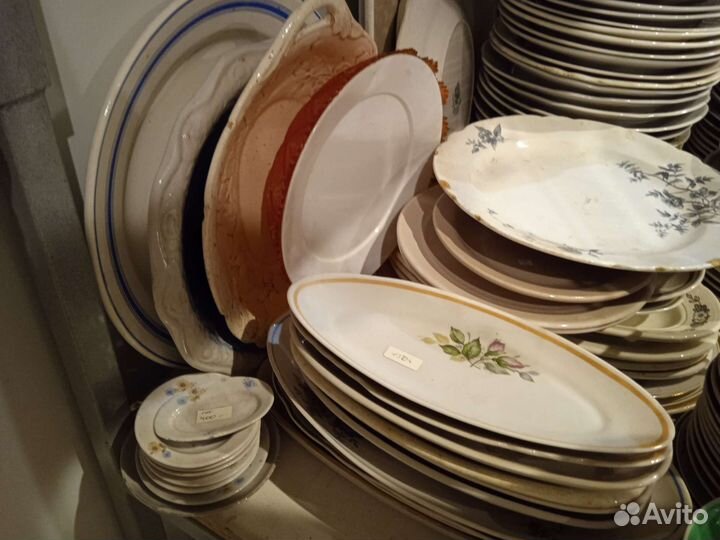 Огромный выбор блюда, тарелки, блюдца