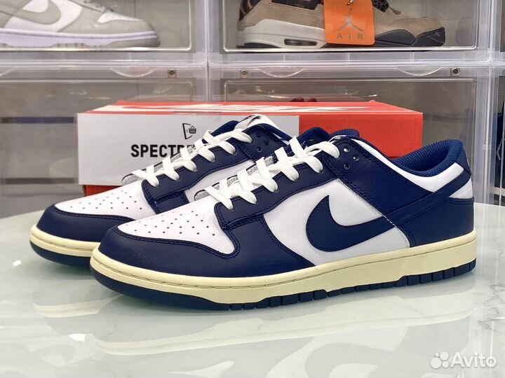 Кроссовки Nike Dunk Low Vintage Navy