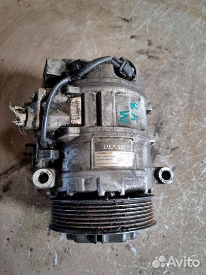 Компрессор кондиционера на Porsche Cayenne