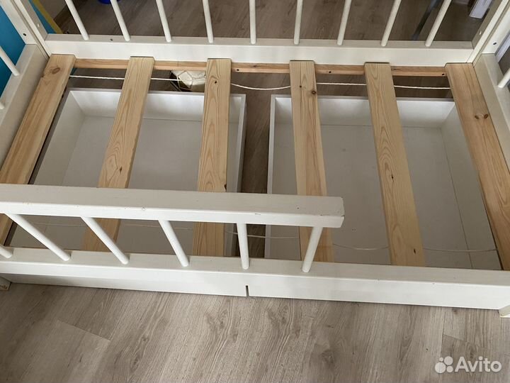 Кровать домик, 80*160 + матрас