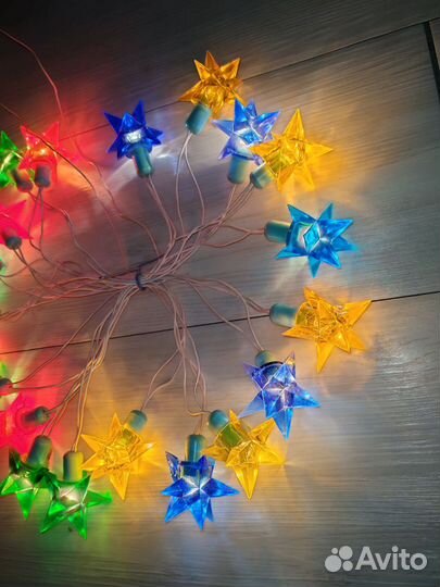 Гирлянда СССР кристалл