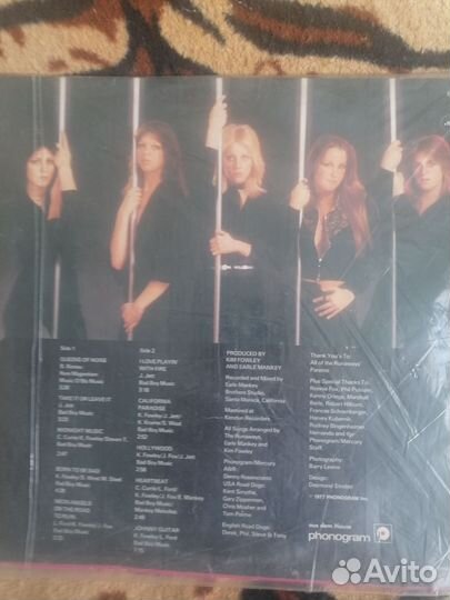 Диски виниловые, группы The Runaways