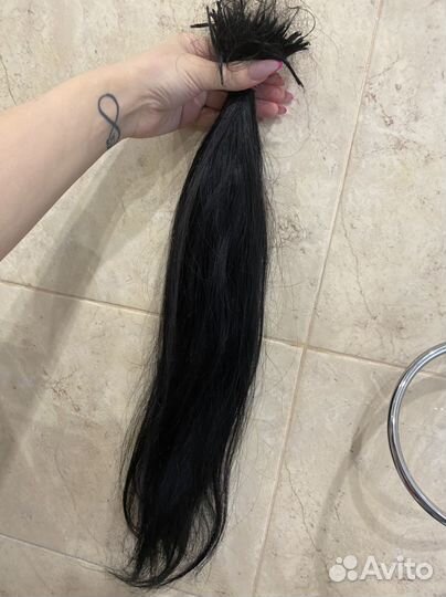 Волосы для наращивания 56 см