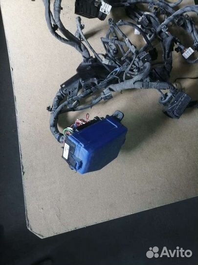 Проводка моторного отсека на solaris