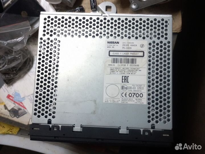 Автомагнитола nissan almera g15