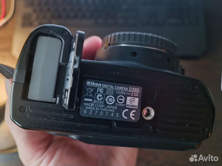 Фотоаппарат nikon D3000 body