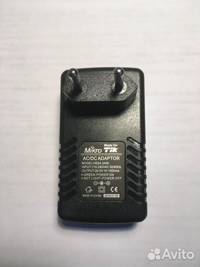 Блоки питания Ethernet Adapter POE 24V 1.2A - 1А
