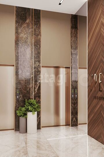 2-к. квартира, 67,3 м², 4/15 эт.