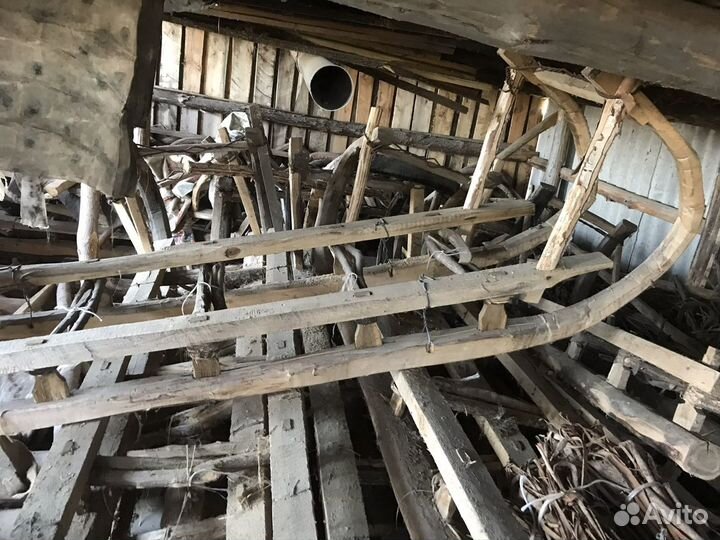 Конные сани, дуги