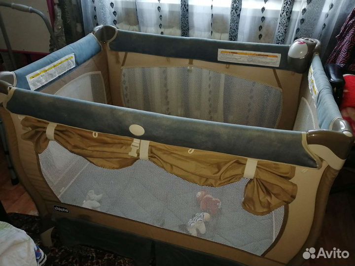 Манеж- кровать