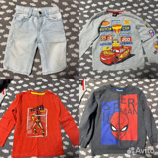Вещи для мальчика 110/116 пакетом