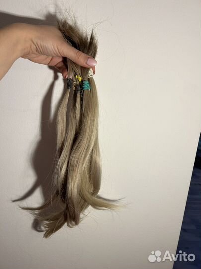 Волосы бу 45-50 см премиум
