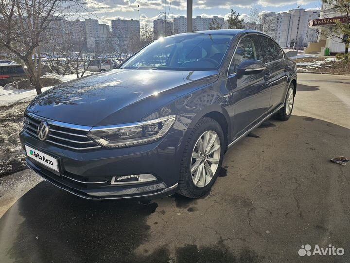 Volkswagen Passat 2.0 AMT, 2018, 155 000 км