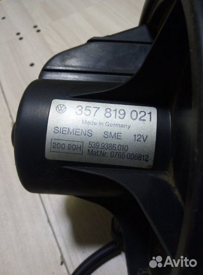 Моторчик печки Volkswagen Transporter Т4 2 1994