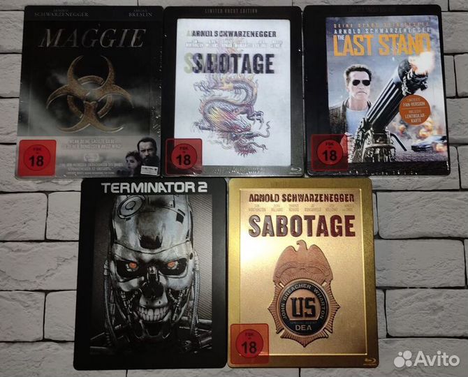 Blu-Ray Steelbook Arnold Schwarzenegger