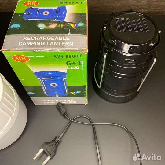 Новый светильник-фонарь-powerbank для кемпинга