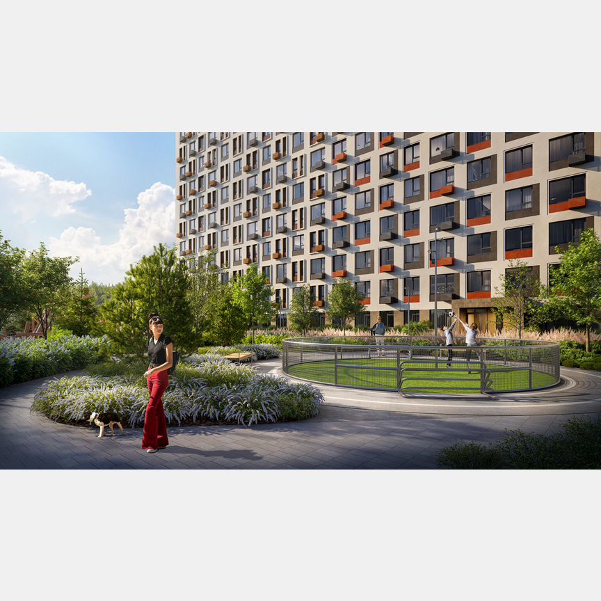 1-к. квартира, 40,1 м², 9/15 эт.