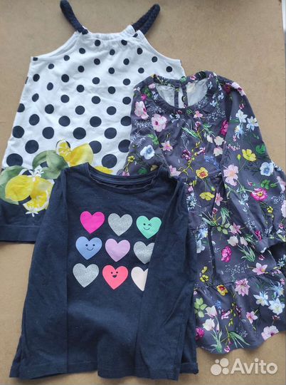 Детские вещи пакетом для девочек 104