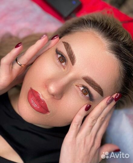 Перманентный макияж век,губ,бровей,обучение,макияж