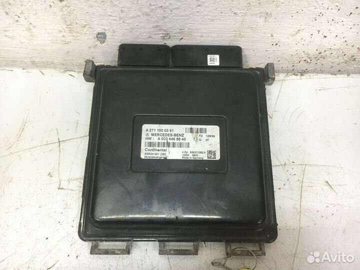 Блок управления двигателем Mercedes-Benz C-Class