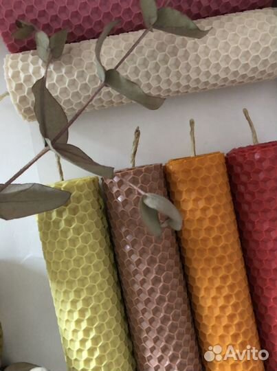 Свечи из натуральной вощины