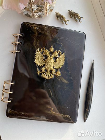 Ежедник ручной работы «Россия»